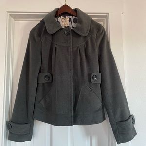 Grey short coat